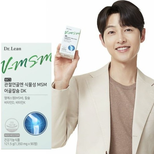 닥터린  WCS 관절연골엔 식물성 MSM 어골칼슘 DK 90정 (1개)