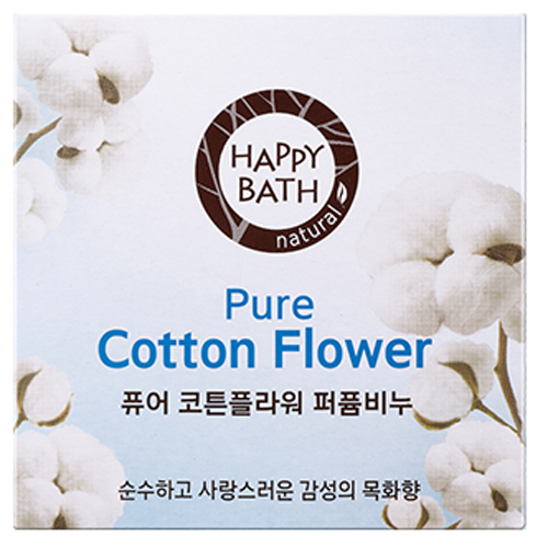 퓨어 코튼플라워 퍼퓸 비누 100g