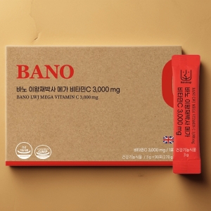 이커머스플레이어 바노 이왕재박사 메가 비타민C 3000mg 90포 (2개)