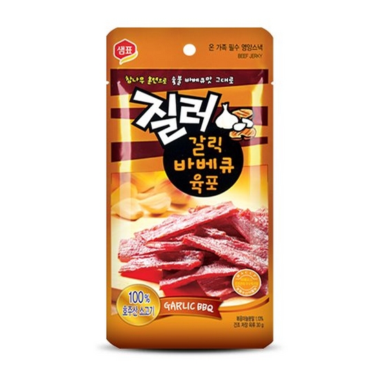 샘표식품 질러 갈릭바베큐 육포 30g (3개)_이미지