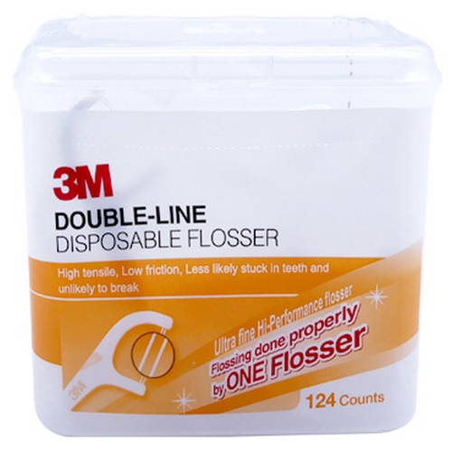 3M 더블라인 대용량 치실 124개입이미지입니다. 누르면 해당 게시물로 새창이동합니다.