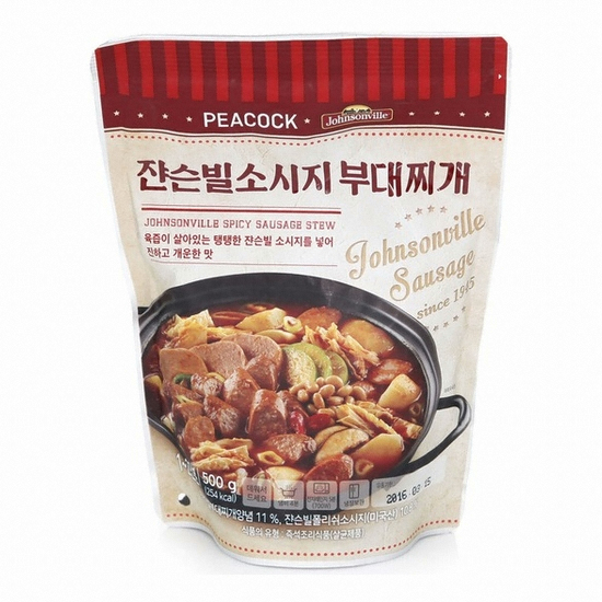 이마트 피코크 쟌슨빌 소시지 부대찌개 500g (3개)