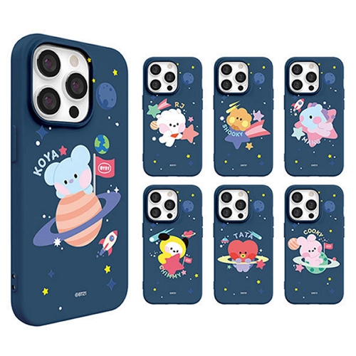 아이컬러즈 갤럭시S22 BT21 미니니 스페이스 소프트 케이스