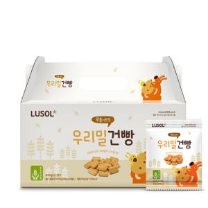 루솔 어린이 우리밀 건빵 30g (20개)