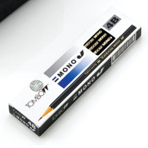 톰보우 연필 4B/3B/2B/B/HB/H/2H/3H/4H/6B 낱자루