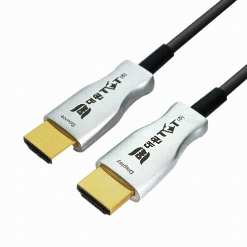 대원TMT 하이브리드 광 HDMI 2.0 리피터 케이블 (DW-HODC60, 60m)_이미지