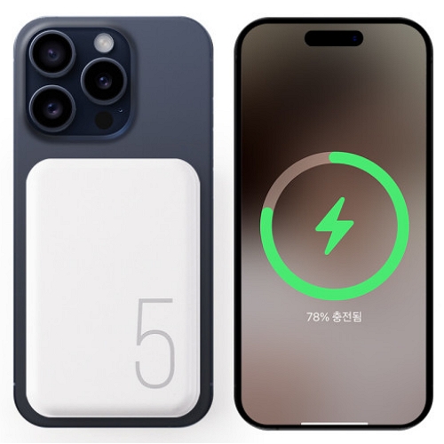 이노옵틱스 맥세이프 무선충전 보조배터리 G130A 5100mAh