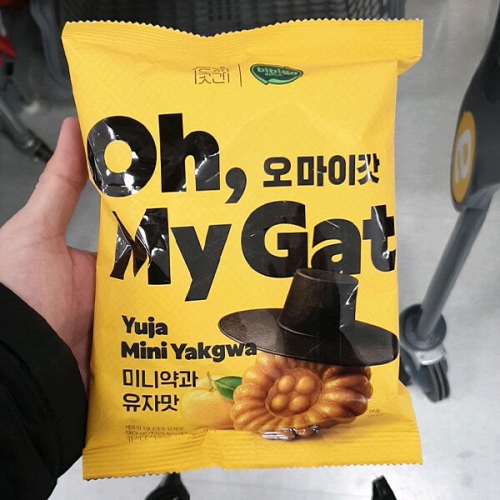CJ제일제당 오마이갓 미니약과 유자맛 90g (1개)_이미지
