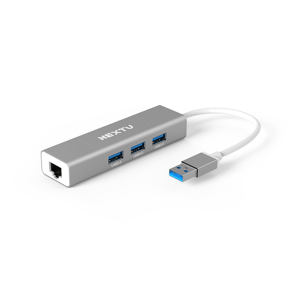 �������������ͽ� NEXTU NEXT-UH404LAN (4��Ʈ/USB 3.0)