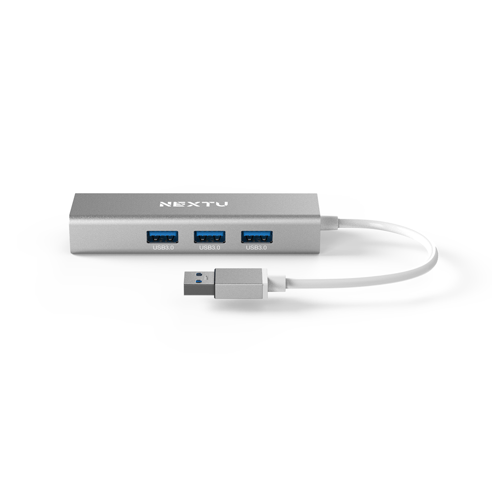 이지넷유비쿼터스 NEXTU NEXT-UH404LAN (4포트/USB 3.0)_이미지