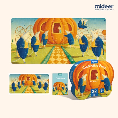 Mideer 미디어 퍼즐 칠교 학습놀이