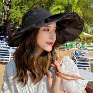 D더블유 썸머 빅 와이드챙 와이어 벙거지모자 버킷햇 S8587070_이미지