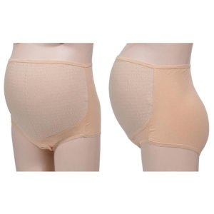 남영비비안 마터니티 임산부팬티 잘늘어나는 편한 임산부 면스판 팬티 2매 산모속옷 임신초기속옷 임산부요일팬티 임부용_이미지