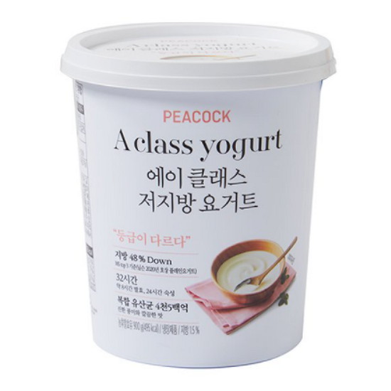 이마트 피코크 에이 클래스 저지방 요거트 900g (1개)_이미지