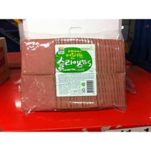 대상 청정원 슬라이스햄S 1kg (10개)_이미지