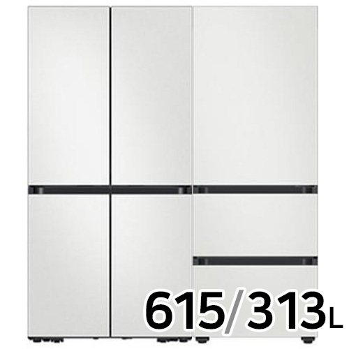 삼성전자 비스포크 키친핏 코타 RF60C9013AP + RQ33C74C3AP (화이트)_이미지