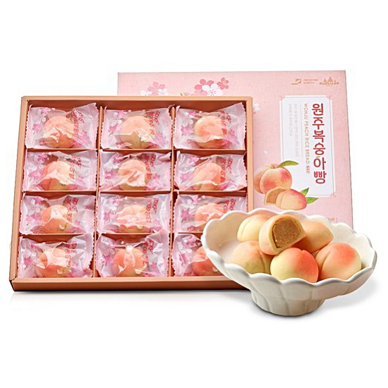 원주복숭아빵 12개입 360g (2개)