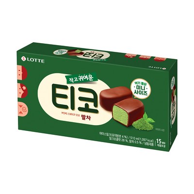 롯데제과 말차 티코 510ml (6개)_이미지