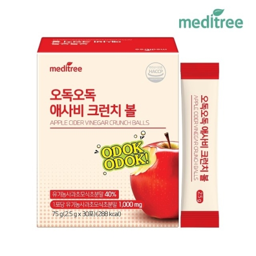 오독오독 애사비 크런치 볼 30포