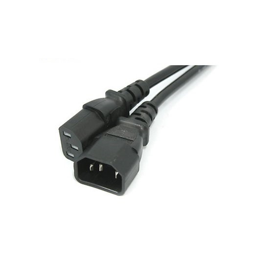 하늘컴 220V 캡코드 파워 연장케이블 (1m)_이미지