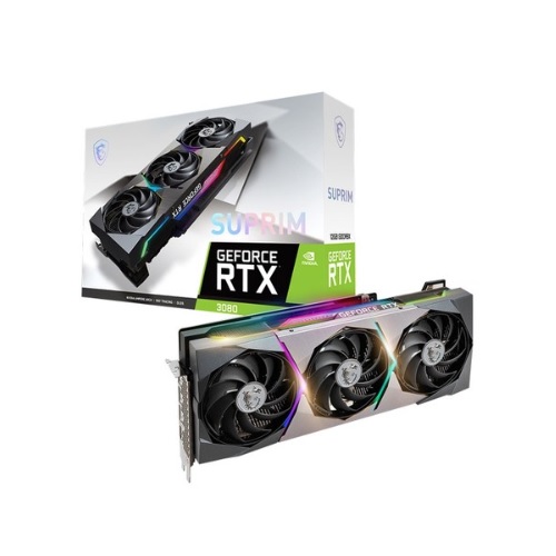 MSI 지포스 RTX 3080 슈프림 SE D6X 12GB 트라이프로져2S LHR