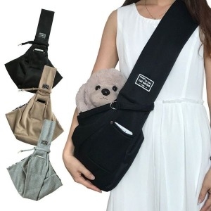 오너클랜 캣강아지슬링백 강아지 가방 산책 케이지 슬링백 WA1A40C