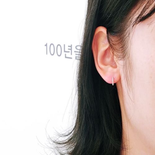 14K 미떼라인 귀걸이 EMSM4339
