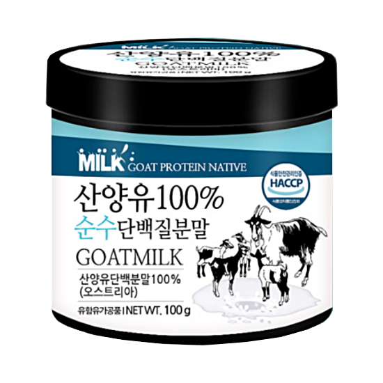 산양유 100% 순수 단백질분말 100g