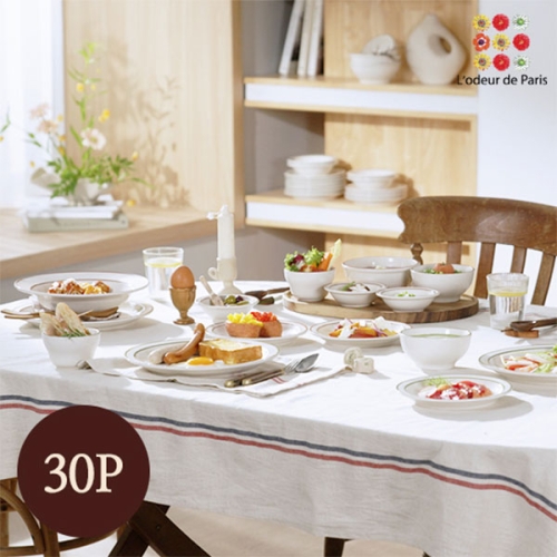 디너세트 6인조 도자기디너 30P