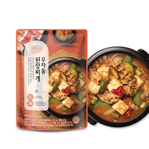 신세계푸드 호텔컬렉션 에센셜 우차돌 된장찌개 450g (2개)_이미지