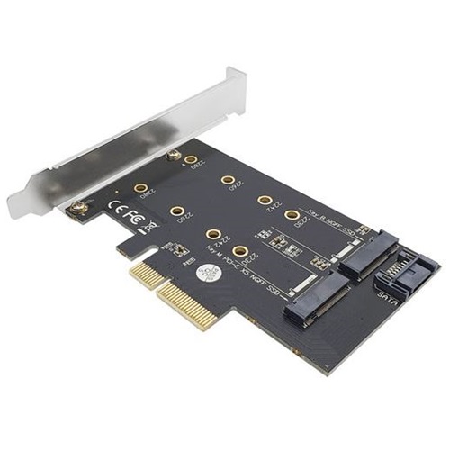 라인업시스템 LANSTAR M.2 SSD to PCIe 카드 (LS-PCIE-M2SATAN)_이미지