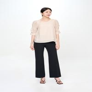 미니멈 베이직 하늘 블라우스 MZBGWB4890