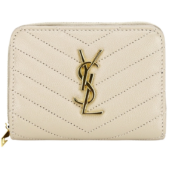 입생로랑 생로랑 모노그램 마틀라세 컴팩트 반지갑_403723 BOW01 9607