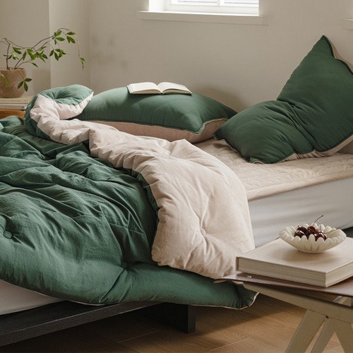 마이하우스 멜로우 알러지케어 극세사 차렵이불 세트 (퀸 Q)_이미지