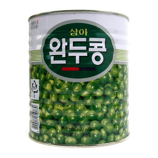삼아씨에프 완두콩 3kg[1개]