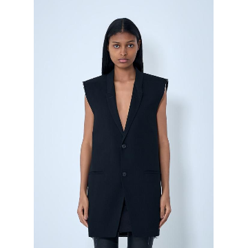 릭오웬스 여성 Sleeveless Tailored Blazer RP01F6758 WT 09 TP8_이미지