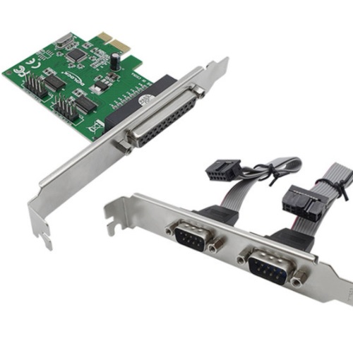 라인업시스템 LANSTAR LS-PCIE-EX1284N 시리얼/패러럴 PCI Express 콤보 카드_이미지