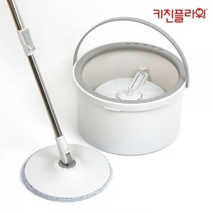 남양키친플라워 밀대걸레 물걸레 청소기 자동세척 자동탈수 회전걸레 핸드스핀 통돌이 회사 비품 청소_이미지