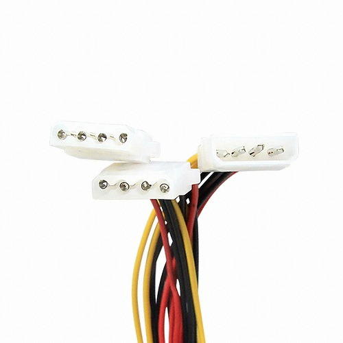 탑라인에이치디 HDTOP IDE 4핀 to IDE x2 Y 전원 케이블 (HT-I08, 15cm)_이미지