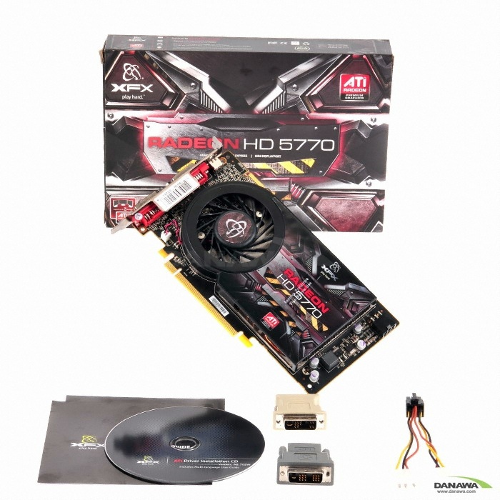 XFX �󵥿� HD 5770 D5 512MB