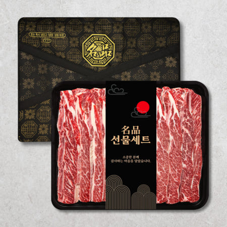 비앤피월드 일품나라 미국산 LA꽃갈비 선물세트 4kg