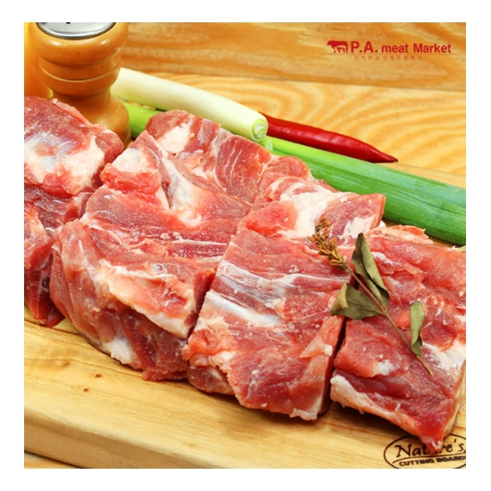 피앙 돼지 목뼈 1kg (1개)_이미지