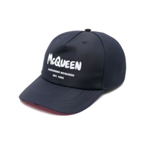  알렉산더맥퀸 ALEXANDER MCQUEEN 로고 베이스볼 캡 6677784404Q4172 B0710240418