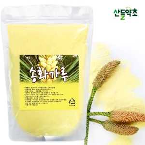 산들약초 송화가루 300g 소나무꽃가루 송화분 송홧가루_이미지