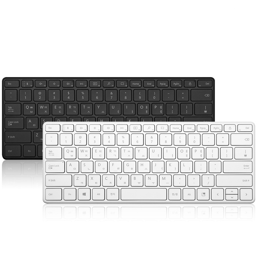 Microsoft Designer Compact Keyboard (매트 블랙)_이미지