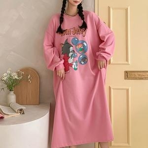 아이우먼 버블스나염롱원피스 MAU163M503 빅사이즈