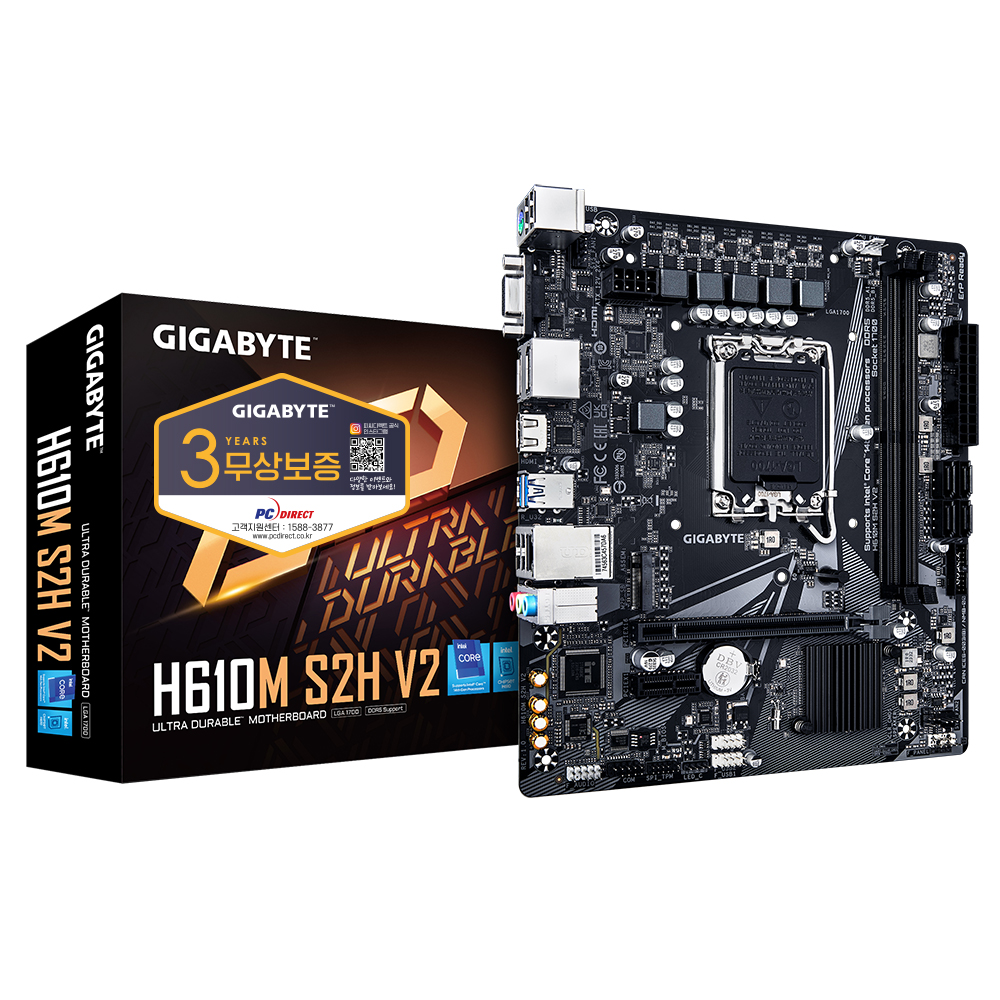 GIGABYTE <b>H610M</b> S2H V2 피씨디렉트