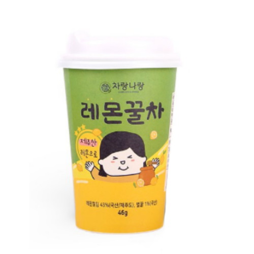 씨즈씨앤티 차랑나랑 레몬꿀차 46g (3개)_이미지