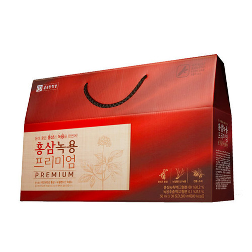 종근당건강 홍삼녹용 프리미엄 50ml 30포 (5개)_이미지