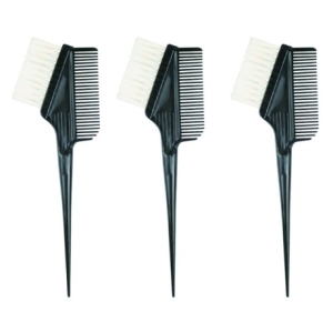 뷰티크 셀프 염색 새치 헤어 브러쉬 양면 붓 솔 슬림 미세모 3p 빗_이미지